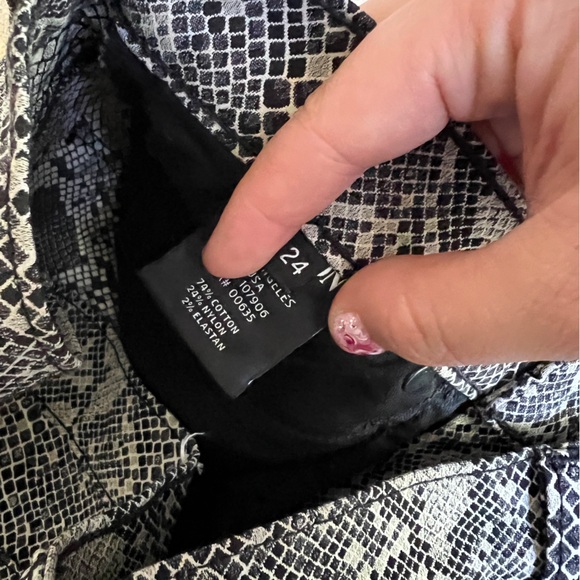 HUDSON Nico Python Super Skinny Snake Print Jeans - Picture 7 of 7